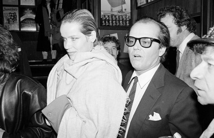 Jack Nicholson and model Veruschka von Lehndorff