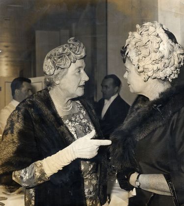 Lady Dorothy Macmillan Wife Harold Macmillan Editorial Stock Photo ...