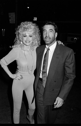 Dolly Parton and Sandy Gallin