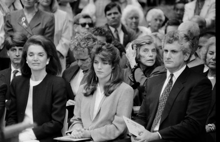 Jacqueline Kennedy Onassis, Caroline Kennedy and Joseph Patrick Kennedy II