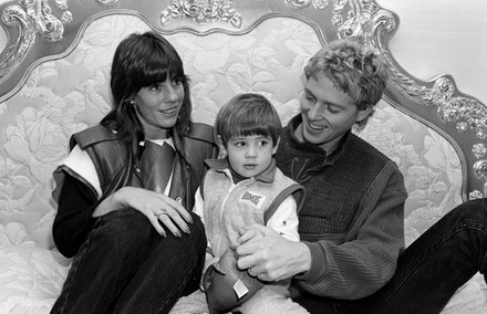 Actor William Katt and wife Debbie w. their son Clayton.