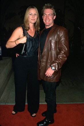 Judson Mills with his wife Julie at the, Los Angeles, California, USA - 30 Aug 1998