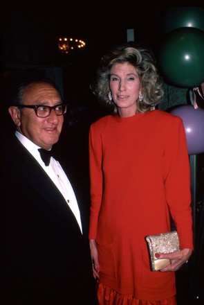 Henry A. Kissinger [& Wife #2], USA Editorial Stock Image