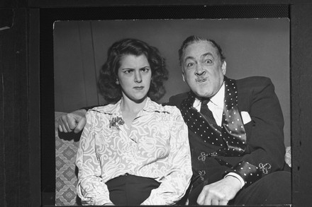 John Barrymore [& Family];Diana Barrymore, Hollywood, California, USA - 15 Feb 1942