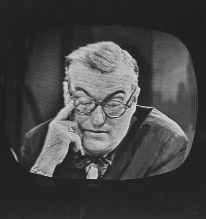 Dave Garroway On His Tv Show Editorial Stock Photo - Stock Image