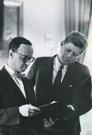 Arthur Schlesinger Jr L Showing His Editorial Stock Photo - Stock Image ...