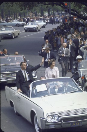 Astronaut Alan Shepard Wife Riding Celebratory Editorial Stock Photo ...