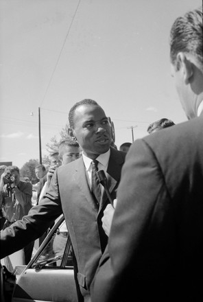 Africanamerican Student James Meredith Speaks Journalists Editorial ...