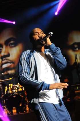 Nas and Damian 'Jr Gong' Marley in concert at the Hammermsith Apollo, London, Britain - 20 Jul 2010