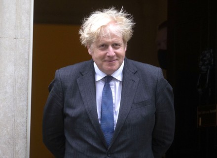 Boris Johnson meeting with Crown Prince of Bahrain., Westminster, London, UK - 17 Jun 2021