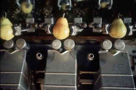 Closeup Machine That Peels Cores Pears Editorial Stock Photo - Stock ...