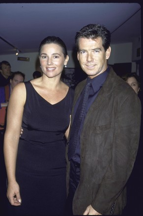 Actor Pierce Brosnan R Girlfriend Keely Editorial Stock Photo - Stock ...