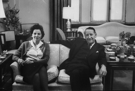 Ambassador Llewellyn Thompson 1904 1972 His Editorial Stock Photo