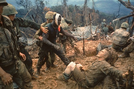 Wounded Marine Gunnery Sergeant Jeremiah Purdie Editorial Stock Photo ...