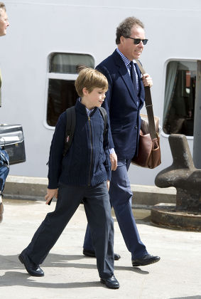 Members of the royal family start two-week cruise, Stornoway, Isle of Lewis, Outer Hebrides, Scotland, Britain - 23 Jul 2010