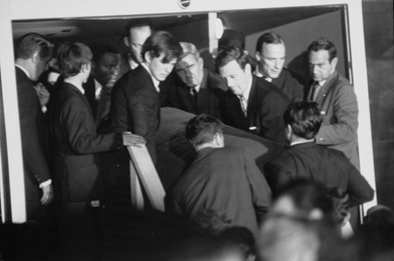 R. Sargent Jr. Shriver;Frank Mankiewicz;Robert F. Kennedy [Death], Los Angeles, California, USA