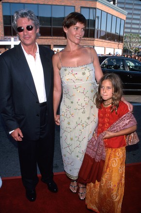 Richard Gere;Carey Lowell [& Family];Hannah Dunne, Los Angeles, California, USA - 25 Jul 1999