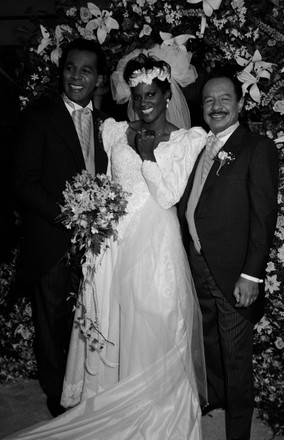 Clifton Davis (L), Anna Maria Horsford (C) and Sherman Hemsley (R) on ...