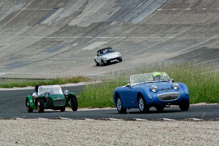 'God Save The Car Festival' With Old English Cars In Linas, France - 12 Jun 2021