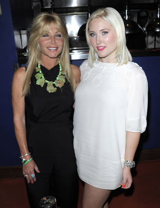 Pamela Bach Hasselhoff Hayley Hasselhoff Editorial Stock Photo - Stock