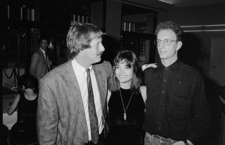 (L-R) Laura San Giacomo and director Steve Soderbergh at screening of their film of "Sex Lies and Videotape" - 12 Aug 1989