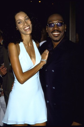 Comedianactor Eddie Murphy Wife Nicole Mitchell Editorial Stock Photo