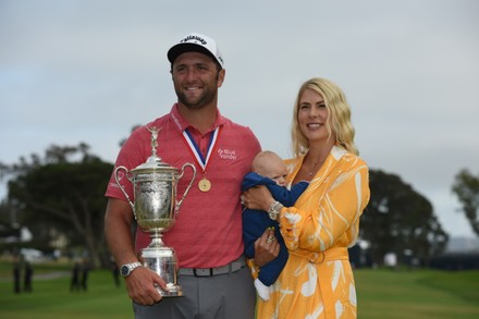 Jon Rahm Wife Kelley Cahill Son Editorial Stock Photo - Stock Image ...