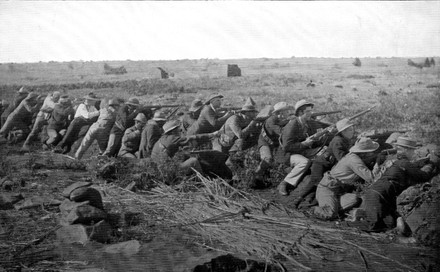 Soldiers Hiding Trenches During Boer War Editorial Stock Photo - Stock ...