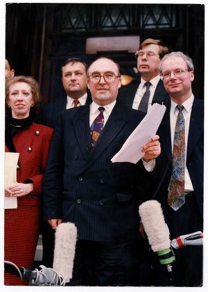 John Smith - Mp - 1992 John Smith With His Shadow Treasury Team: Margaret Beckett Dr John Marex Nick Brown Chris Smith (now Baron Smith Of Finsbury) And Paul Boeteng... Lord Smith