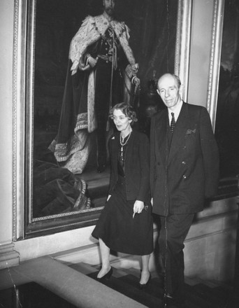 Portrait Showing Lord Lady Halifax During Editorial Stock Photo - Stock ...