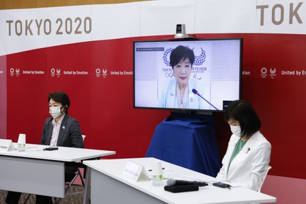 Tokyo 2020 Olympic Games, Five-Party Meeting, Japan - 21 Jun 2021
