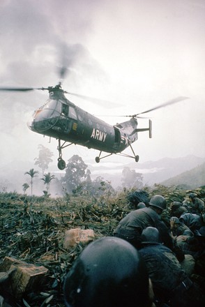 Aerial View Bombing Resulting Fire Napalm Editorial Stock Photo - Stock ...