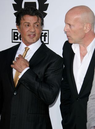 Sylvester Stallone Bruce Willis Editorial Stock Photo - Stock Image ...