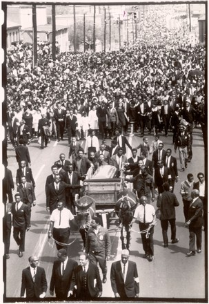 Casket Assassinated Civil Rights Leader Dr Editorial Stock Photo ...