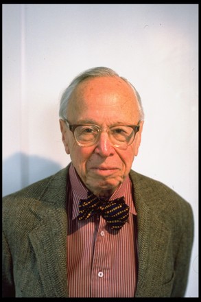 Historian Arthur Schlesinger Jr Serious Portrait Editorial Stock Photo ...