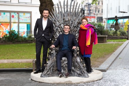Game of Thrones iron statue launch photocall, London, United Kingdom - 22 Jun 2021