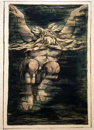 Exhibition of etchings by William Blake at Tate Britain, London ...