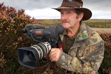 Johnny Kingdom, wildlife filmmaker, Exmoor, Somerset, Britain - 2010
