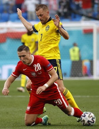 Group E Sweden vs Poland, St Petersburg, Russian Federation - 23 Jun 2021