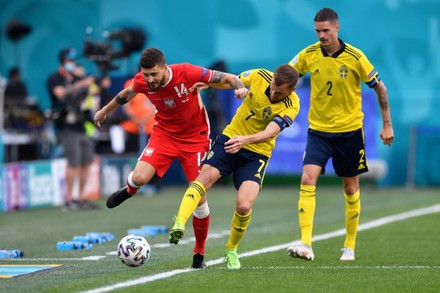 Sweden vs Poland, St Petersburg, Russian Federation - 23 Jun 2021