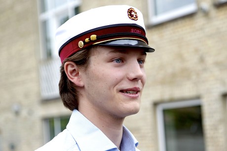Prince Felix graduates Gammel Hellerup High School, Hellerup, Denmark - 23 Jun 2021