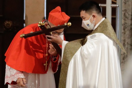 Installation rites for new Archbishop of Manila, Philippines - 24 Jun 2021