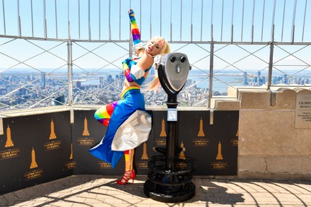 Empire State Building hosts cast of  'Rupaul's Drag Race All Stars', New York, USA - 24 Jun 2021