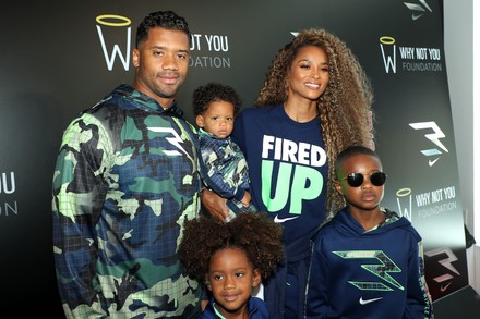 Sneak Peek of Russell Wilson's 3BRAND Clothing Line at Opening of