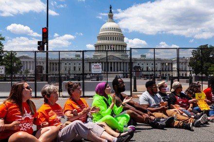 Protest against the filibuster, United States Capitol, Washington, USA - 24 Jun 2021