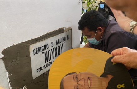 Burial of former President Benigno Aquino III in the Philippines, Paranaque City - 26 Jun 2021