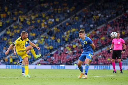 Sweden v Ukraine, UEFA European Championship 2020, Round of 16, International Football, Hampden Park, Glasgow, UK - 29 June 2021