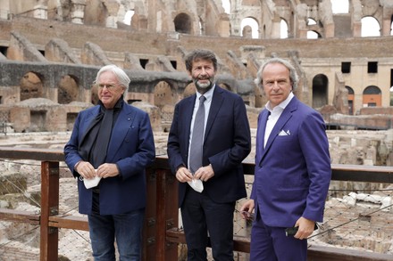 Restoration of the Colosseum, Rome, Italy - 25 Jun 2021