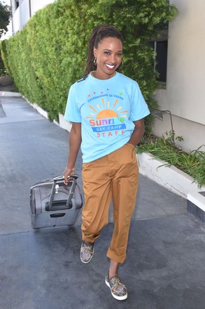 Exclusive - Shanola Hampton out and about, Los Angeles, USA - 28 Jun 2021