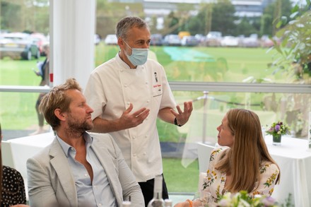 Carlo Carello hosts lunch at The Lawn with Keith Prowse, Wimbledon Championships, London, UK - 29 Jun 2021